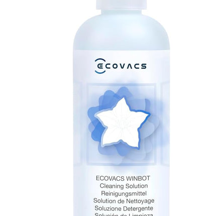 ECOVACS 230 ml Cleaning Solution for Winbot W1 Pro, W2, W2 OMINI, W2 PRO, W2 PRO OMNI, WINBOT MINI, W2S, W2S OMNI Window Cleaning Robot Original Accessories