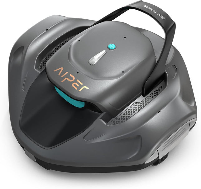 AIPER Seagull 800B Pool Robot Battery | 90 minutes. Runtime, intelligent self-parking function, LED display, for above-ground pools up to 80 m²