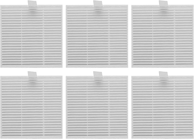 Hypa Filter for E10+ Robot Vacuum Cleaner with Suction Station (Pack of 6)