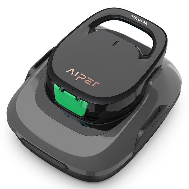 AIPER Pool Robot Wireless Pool Vacuum Cleaner with 90 Minutes Running Time Intelligent Car Parking Plus Lightweight Design Ideal for Floor Pools up to 80 m²