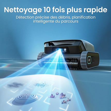 AIPER (2026) Expert Duo: Pool Robot Scuba V3 & EcoSurfer S2, 360° Cleaning from Top to Bottom, Automatic Maintenance 7 Days, 10x Faster Cleaning with AI Patrol, Water Care