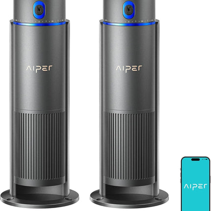 Aiper IrriSense 2 Smart Irrigation System, Multi-Zone Irrigation Device with App Control, Intelligent Scheduling and Rain Sensor for Lawns up to 445 m²
