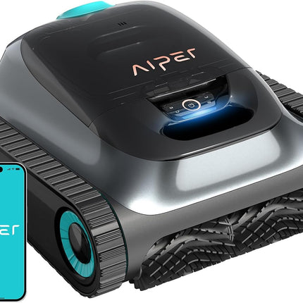 (2026 Upgrade) Aiper Scuba S1 Pool Robot, Individual Weekly Cleaning Plan, 270 Minute Running Time, Waterline Cleaning, App & OTA, Smart Navigation with 11 High-Precision Sensors for Recessed Pool