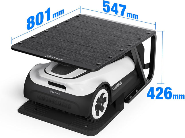 ECOVACS Goat Robotic Lawnmower Garage Compatible with O600 RTK, O800 RTK, O1200 RTK/LiDAR Pro, A1600 RTK/LiDAR Pro, A3000 LiDAR/LiDAR Pro