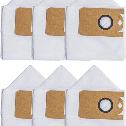Vacuum Cleaner Bags for E10+ Robot Vacuum Cleaner with Suction Station (Pack of 6)