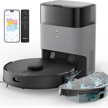 T30+ Robot Vacuum Cleaner with Suction Station 3.5 L