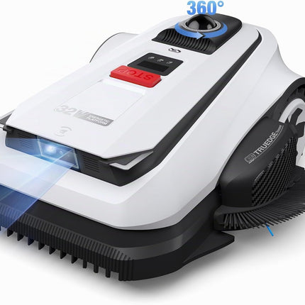 ECOVACS GOAT A1600 LiDAR PRO Care Kit Robotic Lawnmower without Boundary Cable, 1,600 m², 360° Dual LiDAR Navigation, Automatic Mapping, AI 3D Obstacle Avoidance, Super Fast Charging, 50% Incline