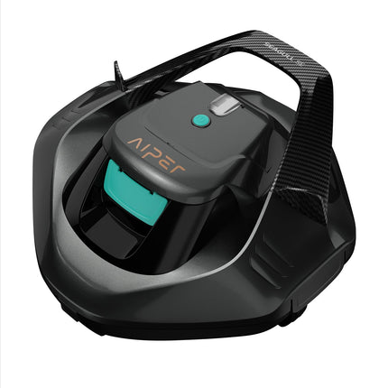 AIPER Seagull SE Pool Robot, Wireless Pool Vacuum Cleaner, Battery, Floor Vacuum Cleaner with 90 Minutes Running Time, Automatic Parking, Dual Drive Motors & LED Indicators for Flat Floor Pool up to 80 m²