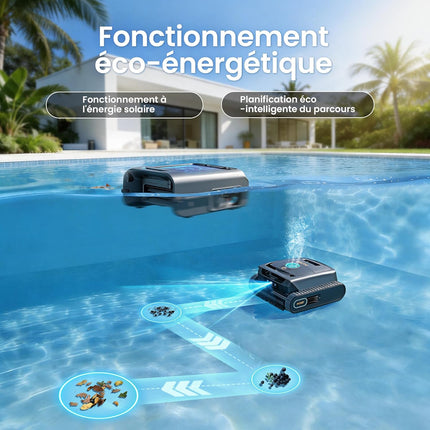 AIPER (2026) Expert Duo: Pool Robot Scuba V3 & EcoSurfer S2, 360° Cleaning from Top to Bottom, Automatic Maintenance 7 Days, 10x Faster Cleaning with AI Patrol, Water Care