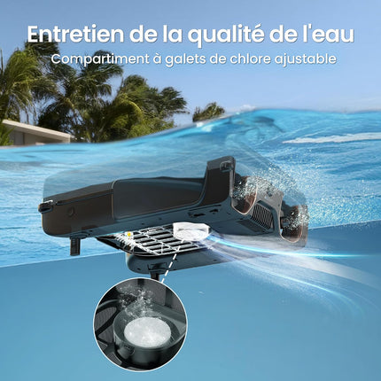 AIPER (2026) Expert Duo: Pool Robot Scuba V3 & EcoSurfer S2, 360° Cleaning from Top to Bottom, Automatic Maintenance 7 Days, 10x Faster Cleaning with AI Patrol, Water Care