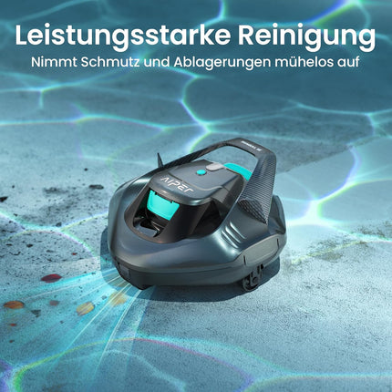 AIPER Seagull SE + EcoSurfer S2 - Wireless Pool Cleaner & Solar Skimmer Bundle for Automatic Pool Care