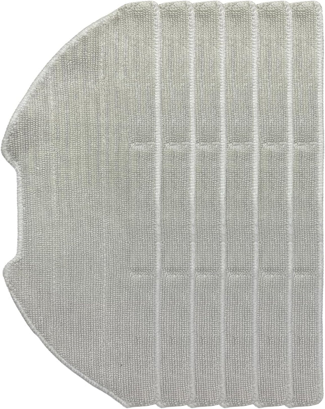 Wipes Replacement Parts for E10+ Robot Vacuum Cleaners (Pack of 6)