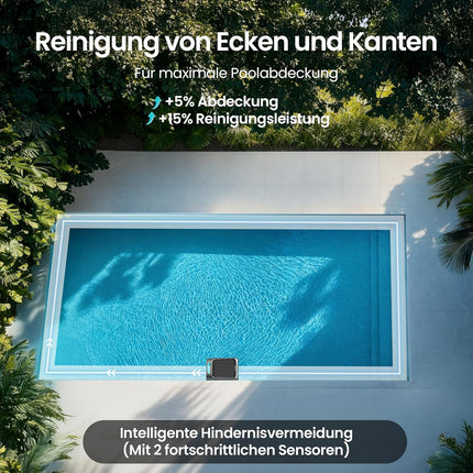AIPER Scuba SE + EcoSurfer S2 Bundle - Wireless Pool Robot & Solar Pool Skimmer for Floor and Surface Cleaning | Automatic Pool Care for Above & Recessed Pools